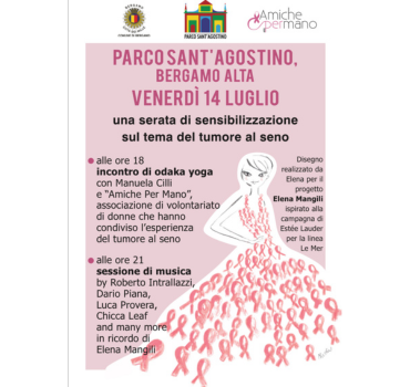 Locandina – SERATA AL GIRO MURA IN RICORDO DI ELENA MANGILI
