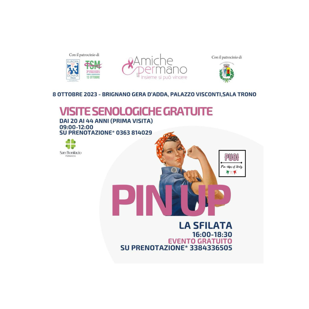 Locandina – SFILATA CON LE PIN UP